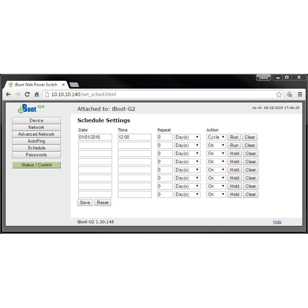 Dataprobe iBoot-G2 Web Power Switch, Dataprobe, iBoot-G2, Web, Power, Switch