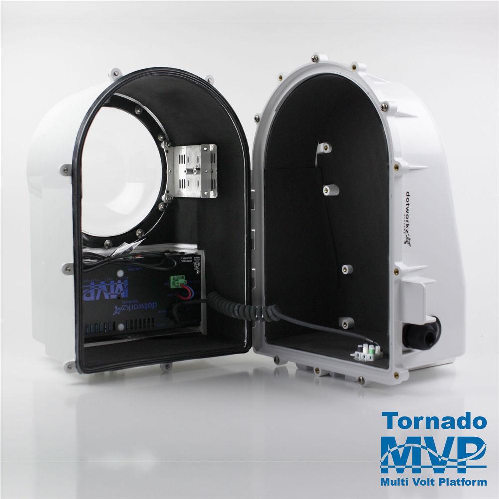 Dotworkz D3 Tornado Dual Blower Camera Enclosure with MVP and Tinted Lens