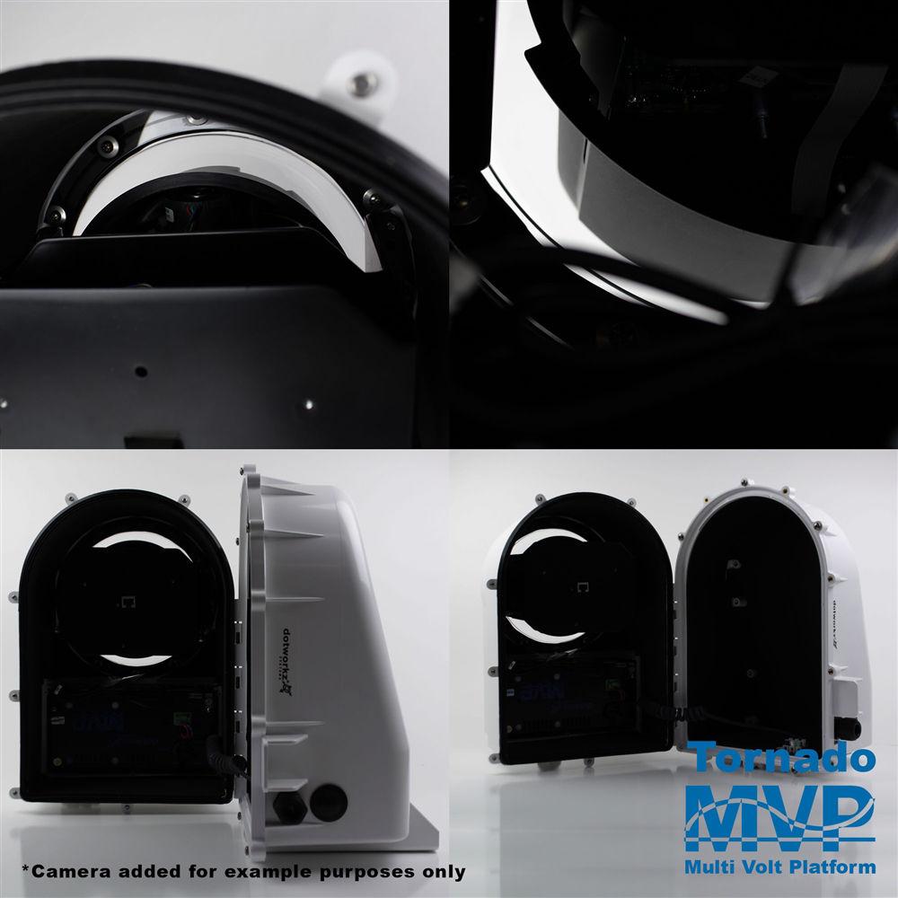Dotworkz D3 Tornado Dual Blower Camera Enclosure with MVP and Tinted Lens