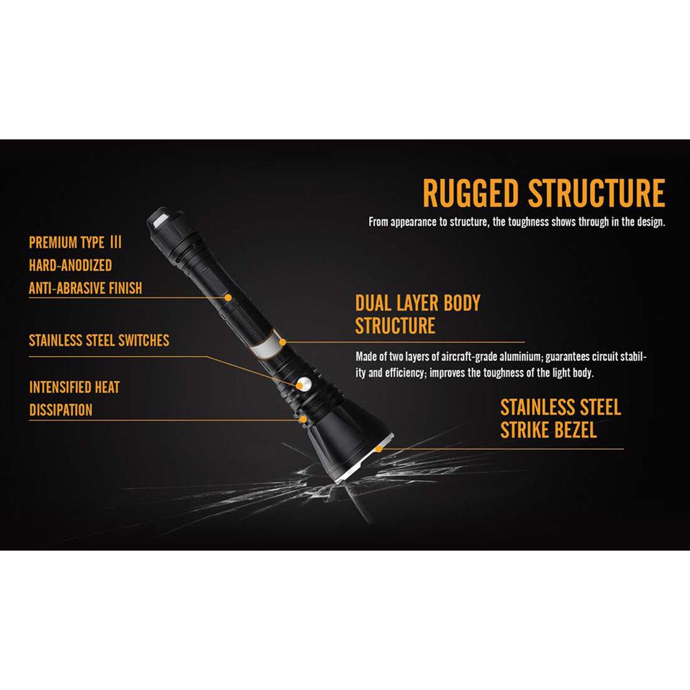 Fenix Flashlight TK47 Tactical Duty Flashlight