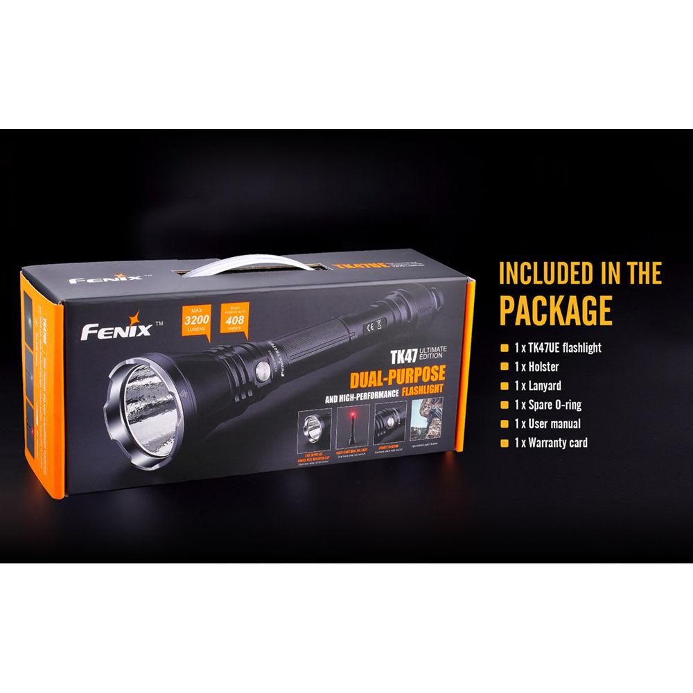 Fenix Flashlight TK47UE Tactical Duty Flashlight