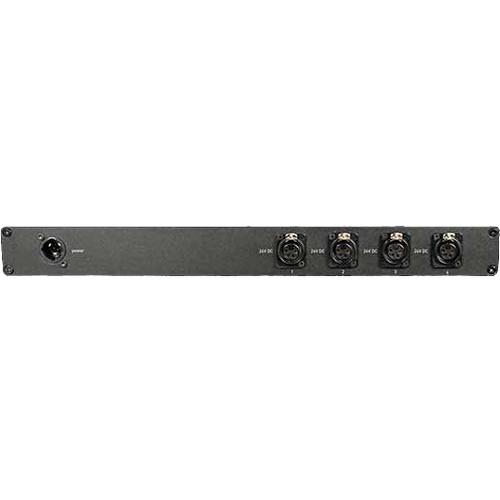 FieldCast 19" Power Box One with Dual 24V Power Supplies & 4 XLR Connectors