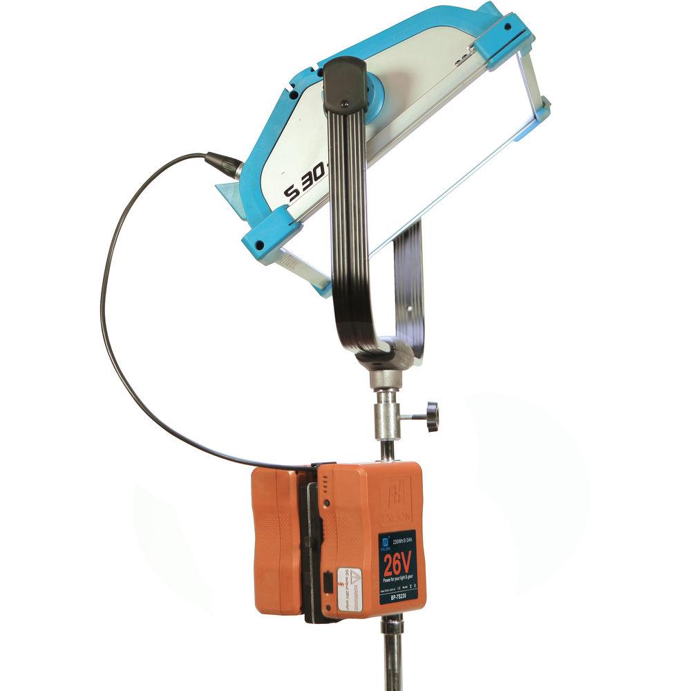 Fxlion LED Light Dual V-Mount Battery Plate Adapter