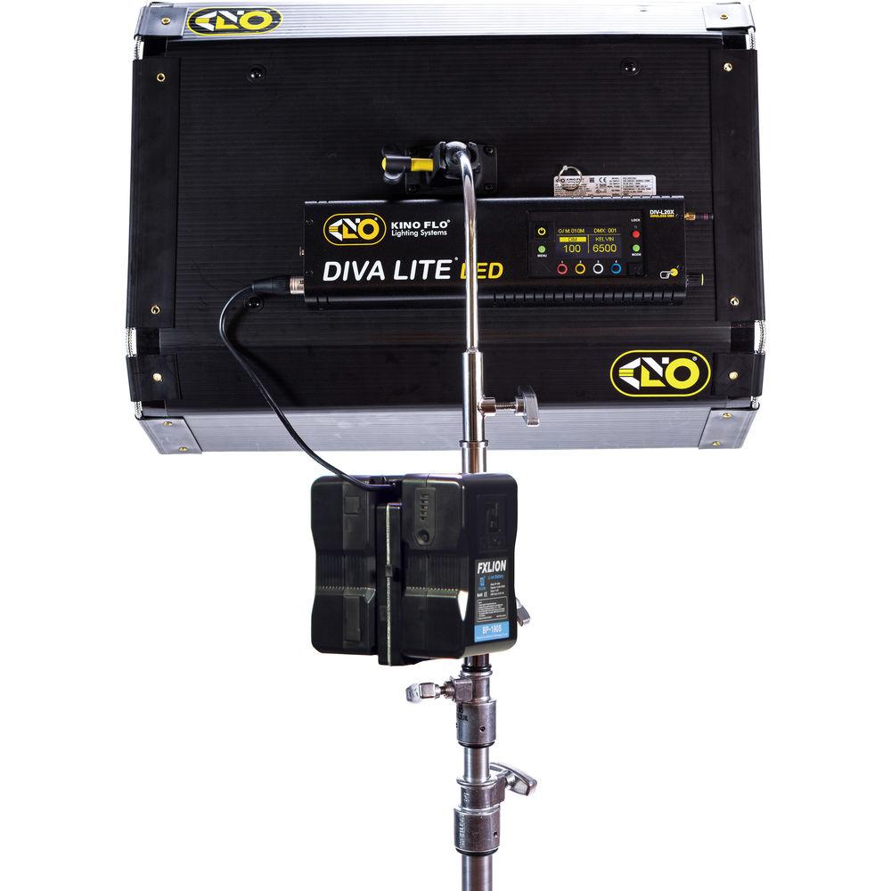 Fxlion LED Light Dual V-Mount Battery Plate Adapter