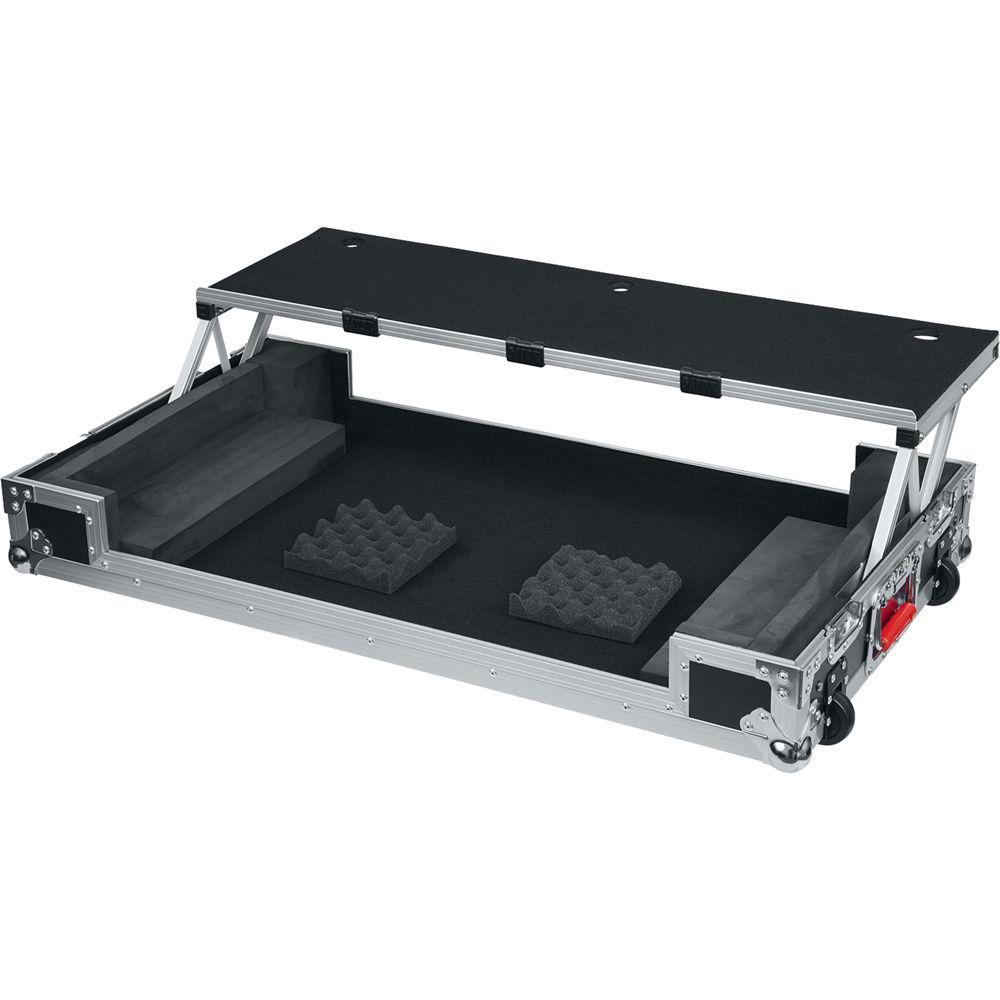 Gator Cases G-Tour Road Case for Pioneer DDJ-RZ SZ DJ Controller with Sliding Platform
