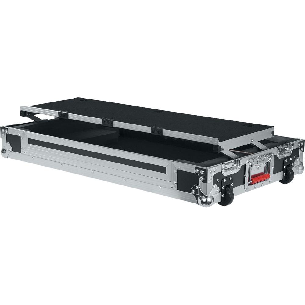 Gator Cases G-Tour Road Case for Pioneer DDJ-RZ SZ DJ Controller with Sliding Platform