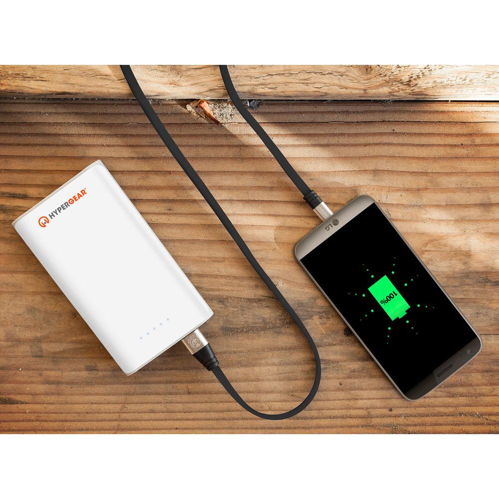 HyperGear Flexi USB 2.0 Type-A to USB Type-C Charge & Sync Flat USB Cable