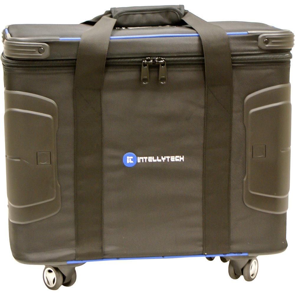 Intellytech IT-C2.1 Hard Case with Rails & Wheels for Two 1x1 Light Panels