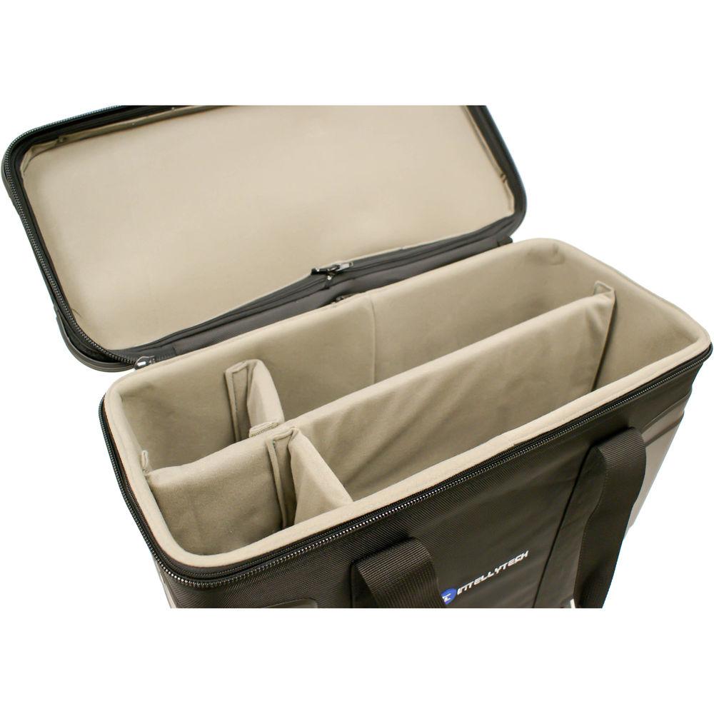 Intellytech IT-C2.1 Hard Case with Rails & Wheels for Two 1x1 Light Panels