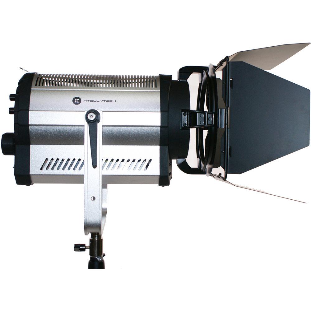 Intellytech Light Cannon F-165 AC DC Bi-Color High Output LED Fresnel with DMX and Gold Mount Battery Plate
