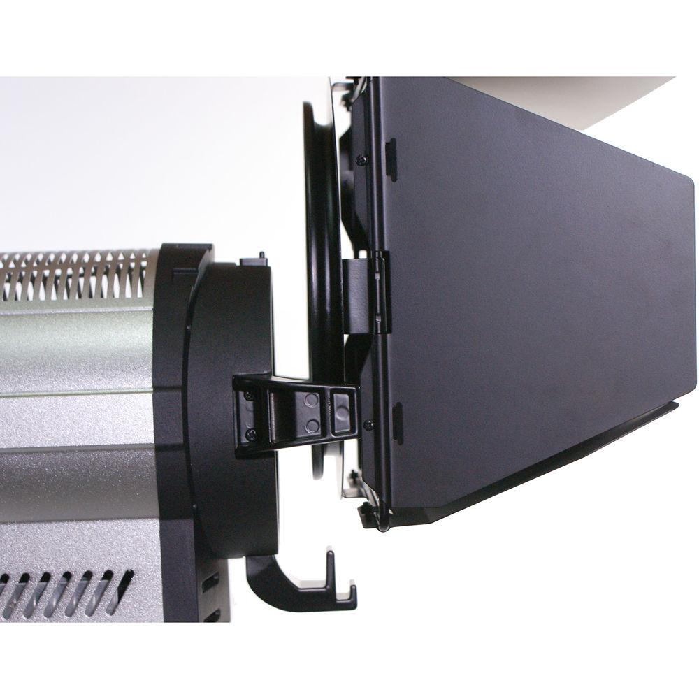 Intellytech Light Cannon F-165 AC DC Bi-Color High Output LED Fresnel with DMX and Gold Mount Battery Plate