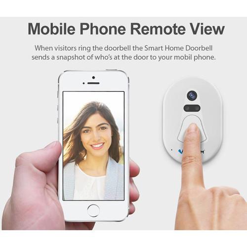 KJB Security Products Wi-Fi Smart Home Doorbell Camera