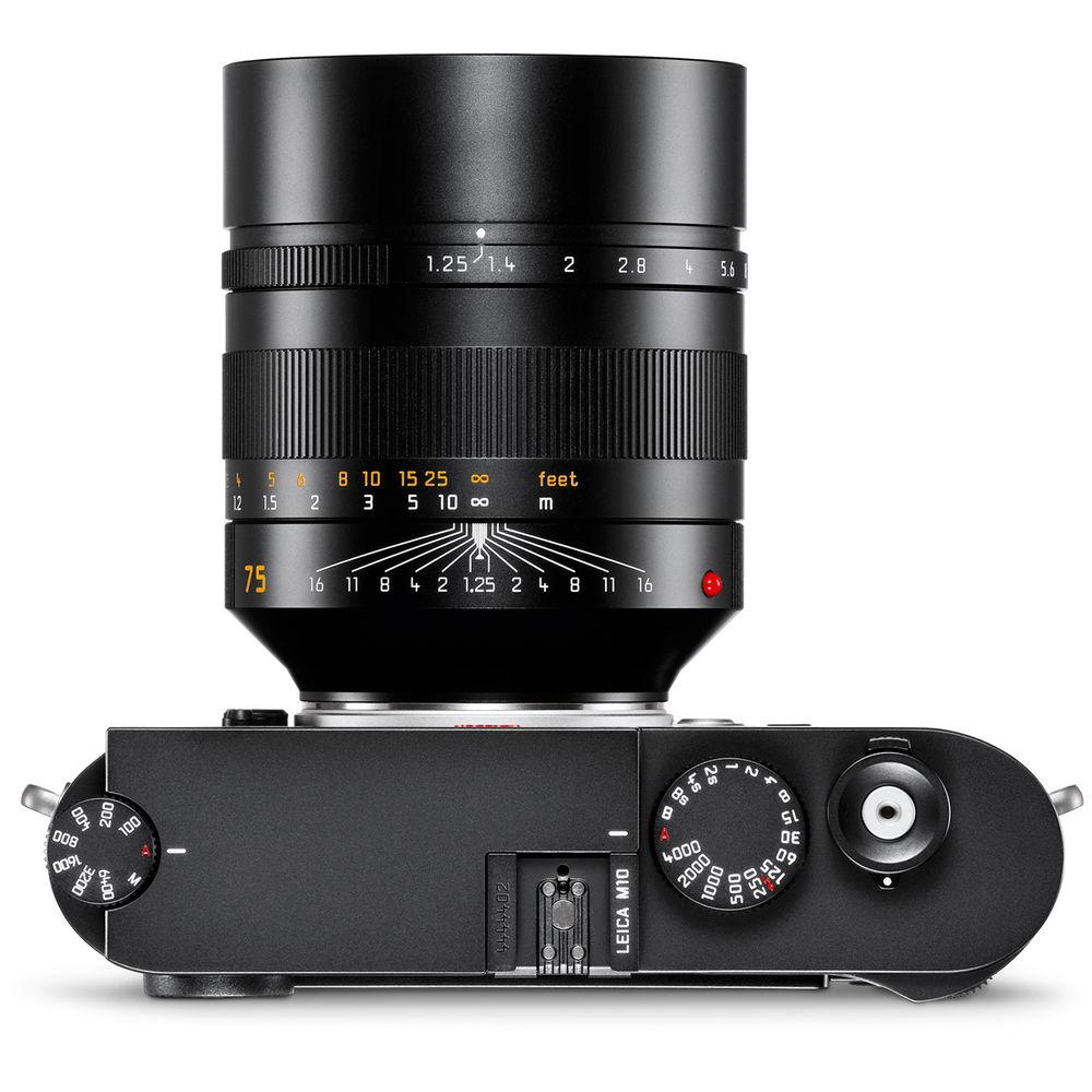 Leica Noctilux-M 75mm f 1.25 ASPH. Lens