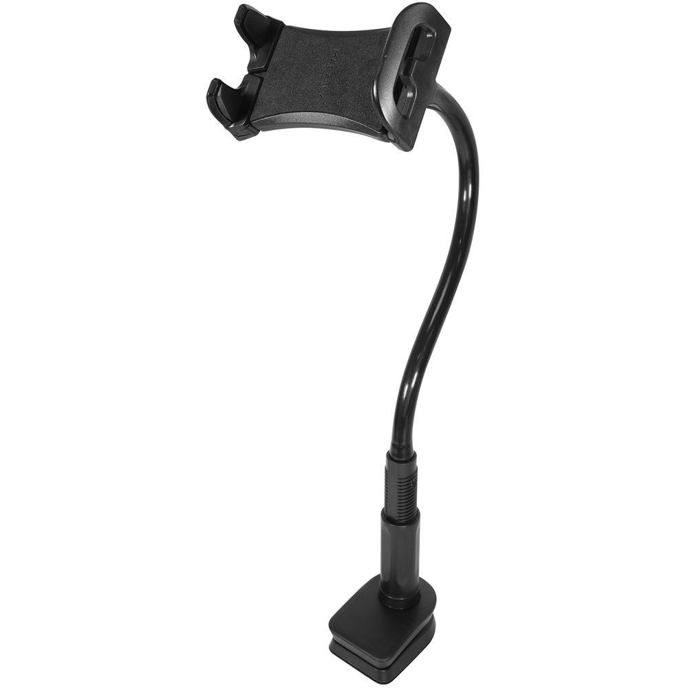 Macally Adjustable Clip-On Mount Holder for Tablets and Smartphones
