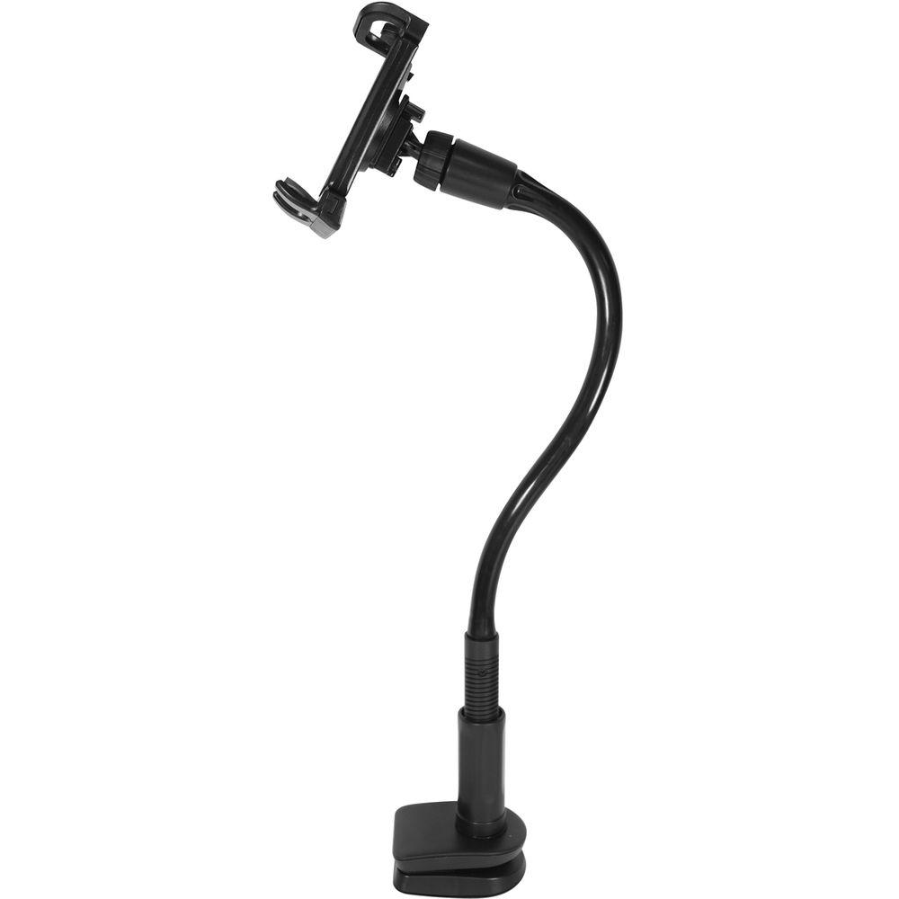 Macally Adjustable Clip-On Mount Holder for Tablets and Smartphones