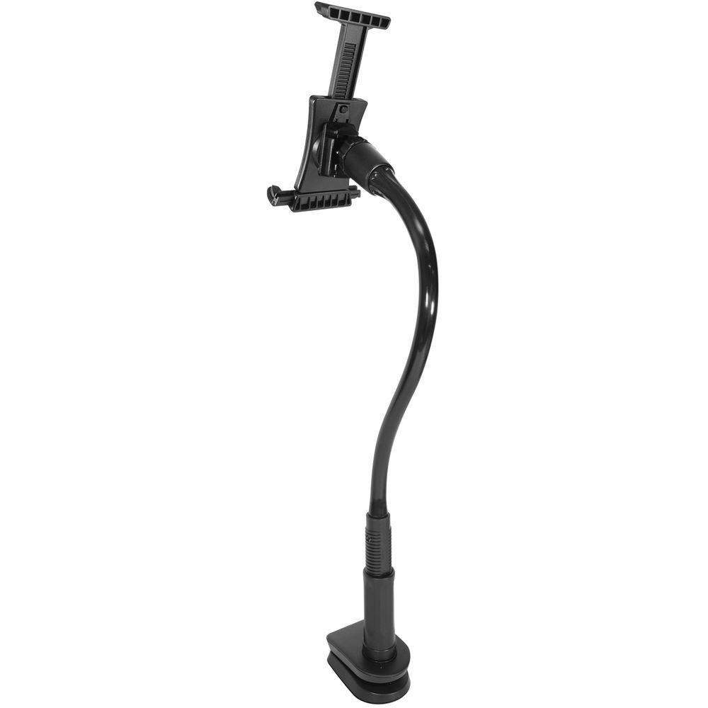 Macally Adjustable Clip-On Mount Holder for Tablets and Smartphones