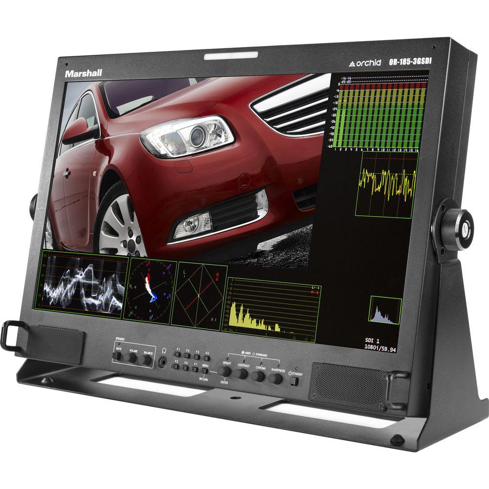 Marshall Electronics OR-185-3GSDI Orchid 18.5" LCD Master Confidence Monitor