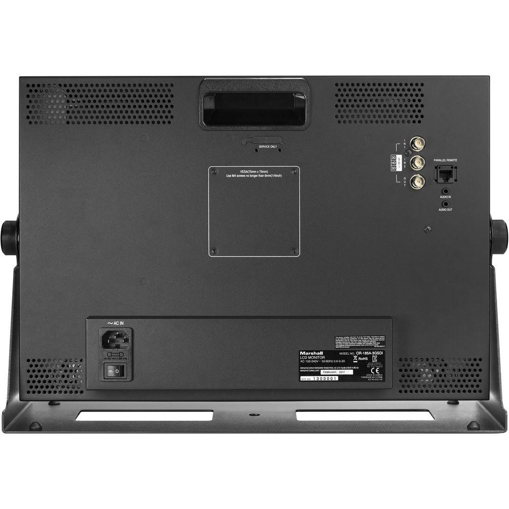 Marshall Electronics OR-185-3GSDI Orchid 18.5" LCD Master Confidence Monitor