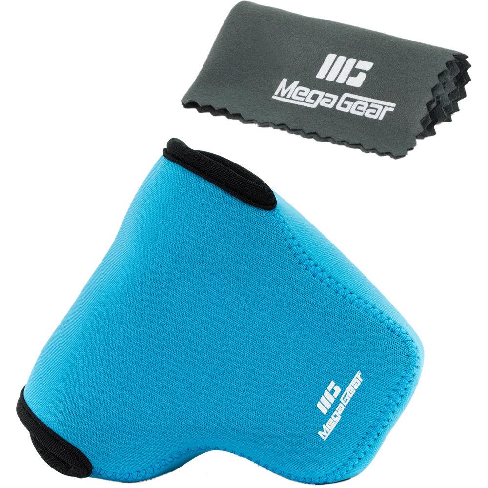 MegaGear MG867 Ultra Light Neoprene Case with Carabiner for Fujifilm X-T2 with 18-55mm
