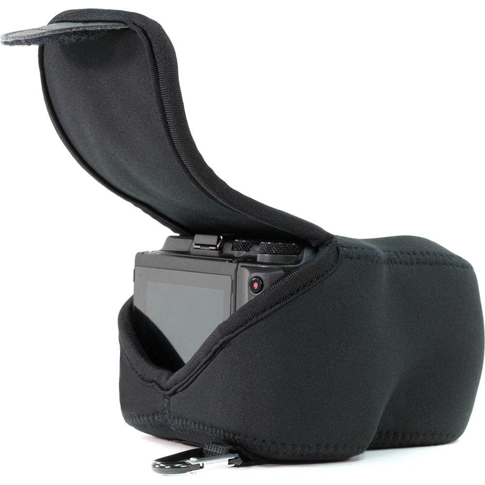 MegaGear MG887 Ultra Light Neoprene Case with Carabiner for Panasonic LUMIX DMC-G85