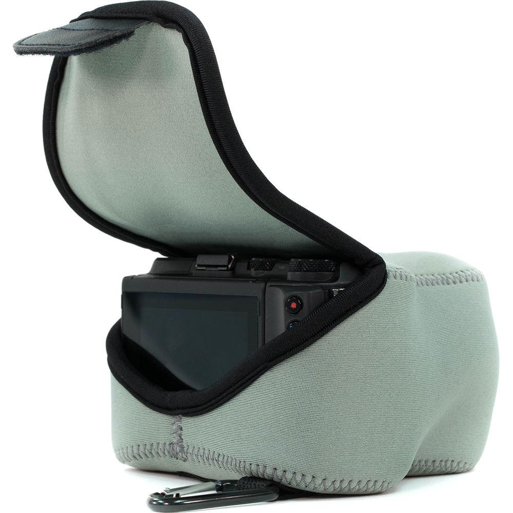 MegaGear MG888 Ultra Light Neoprene Case with Carabiner for Panasonic LUMIX DMC-G85