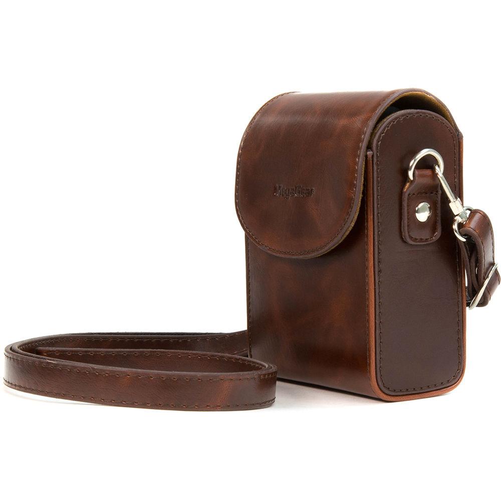 MegaGear Protective Leather Camera Case for Nikon COOLPIX A900