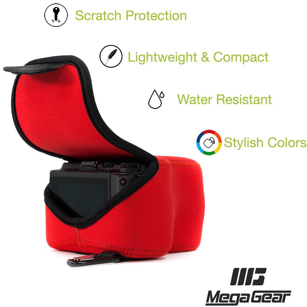 MegaGear Ultra-Light Neoprene Camera Case with Carabiner for Nikon COOLPIX B700