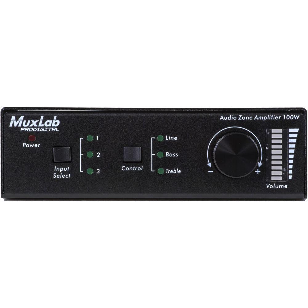 MuxLab Audio Zone Amplifier 100W