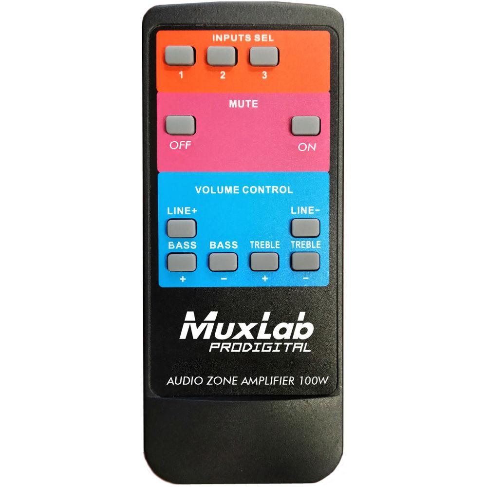 MuxLab Audio Zone Amplifier 100W