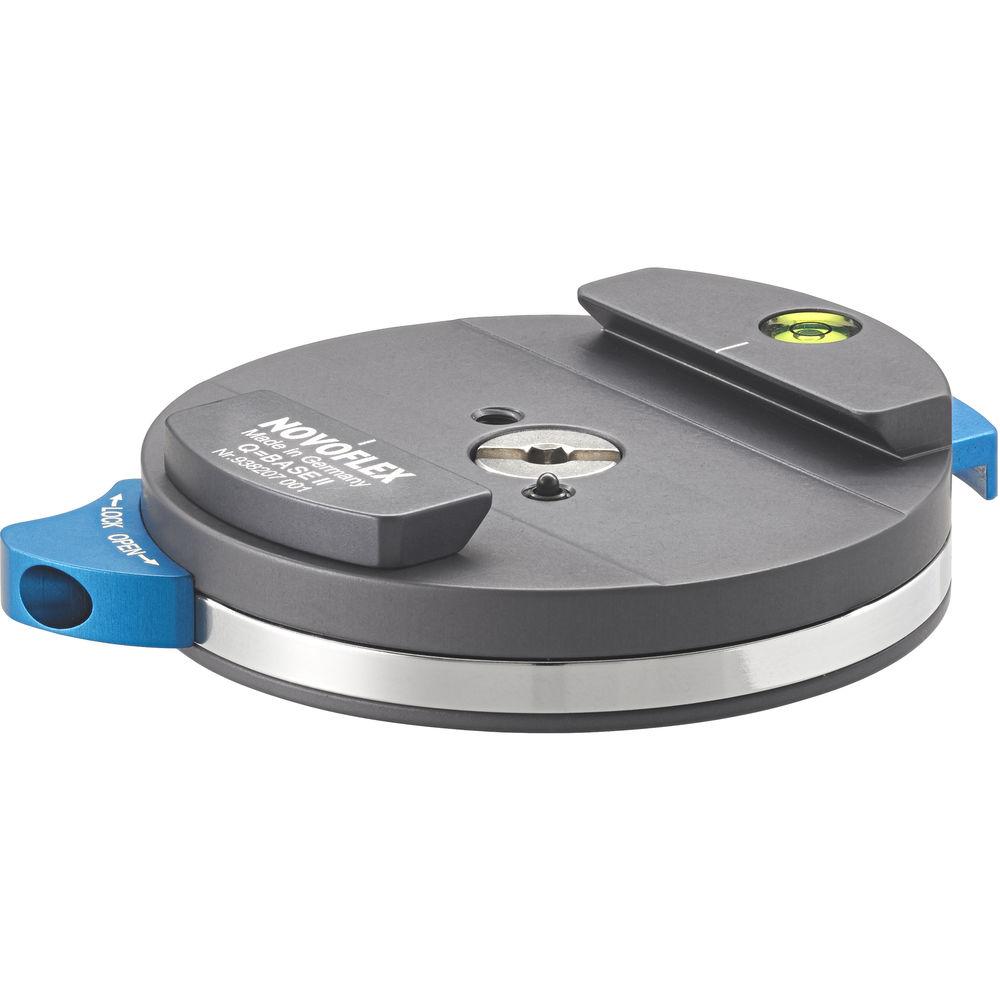 Novoflex Q-Base II Arca-Type Compatible Quick Release Clamp