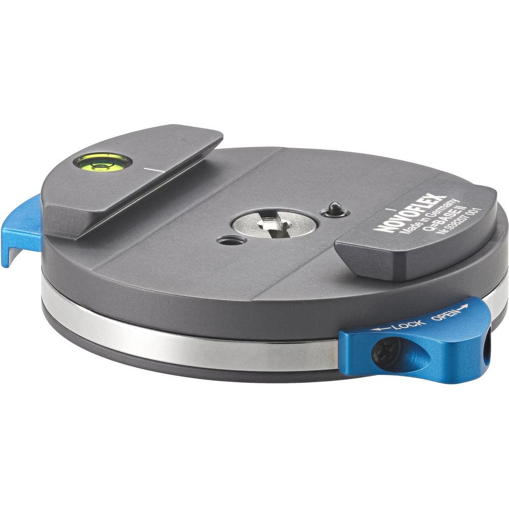 Novoflex Q-Base II Arca-Type Compatible Quick Release Clamp