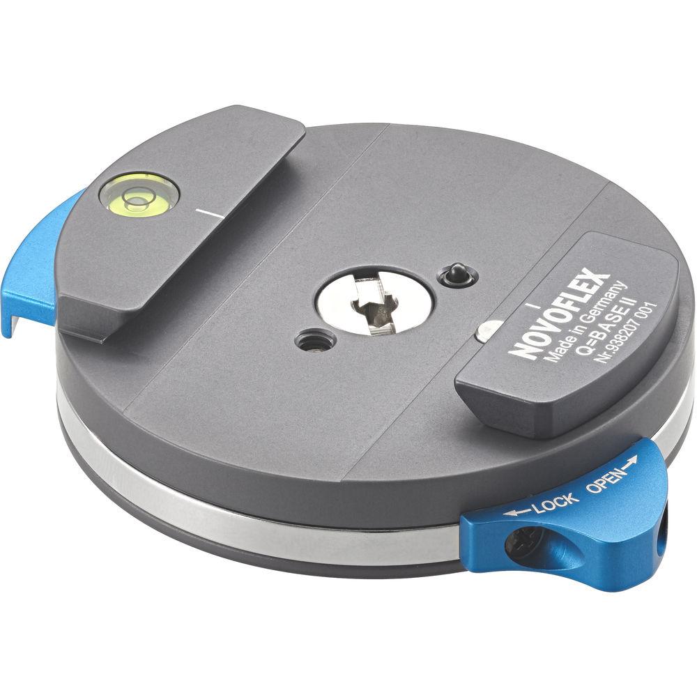 Novoflex Q-Base II Arca-Type Compatible Quick Release Clamp