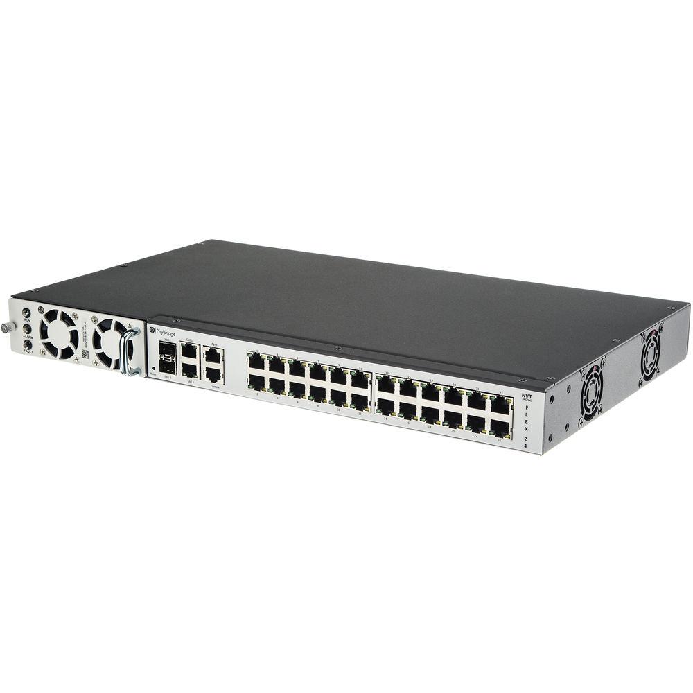 NVT Flex 24-Port Managed Ethernet PoE Switch