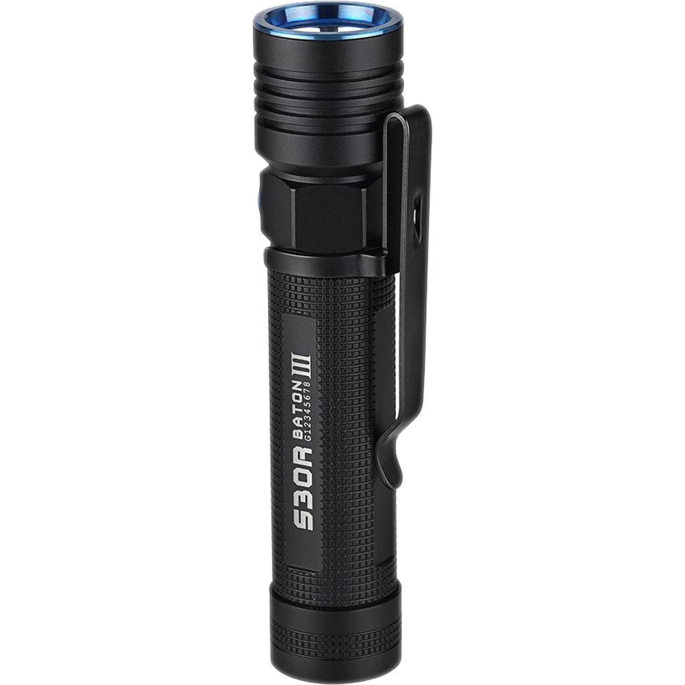 Olight S30R III Baton Rechargeable LED Flashlight