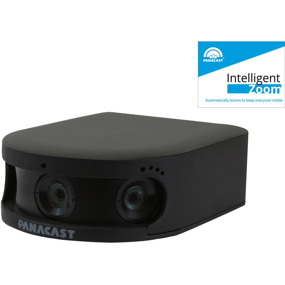 PanaCast 2 Camera with Intelligent Zoom and Wall Mount
