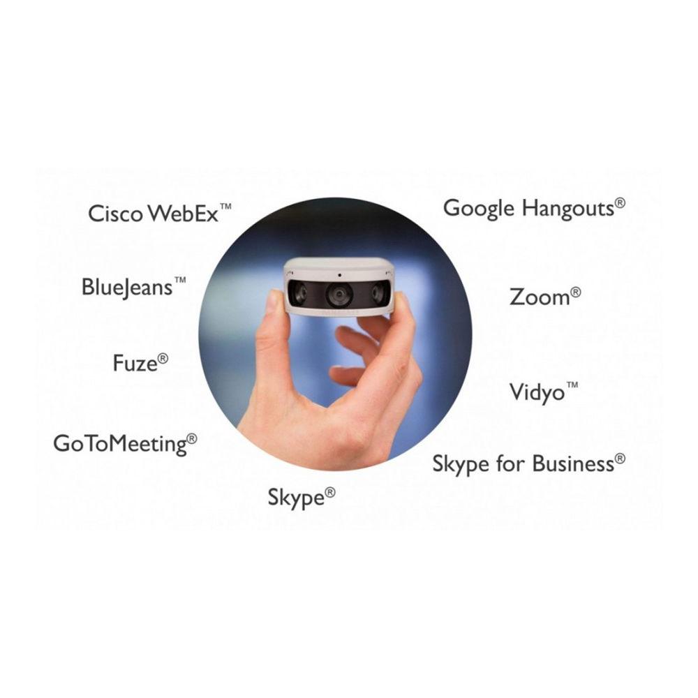 PanaCast 2 Camera with Intelligent Zoom and Wall Mount