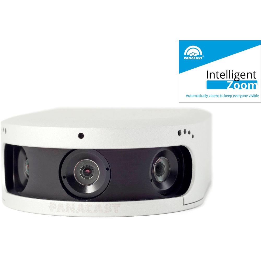 PanaCast 2 Camera with Intelligent Zoom and Wall Mount