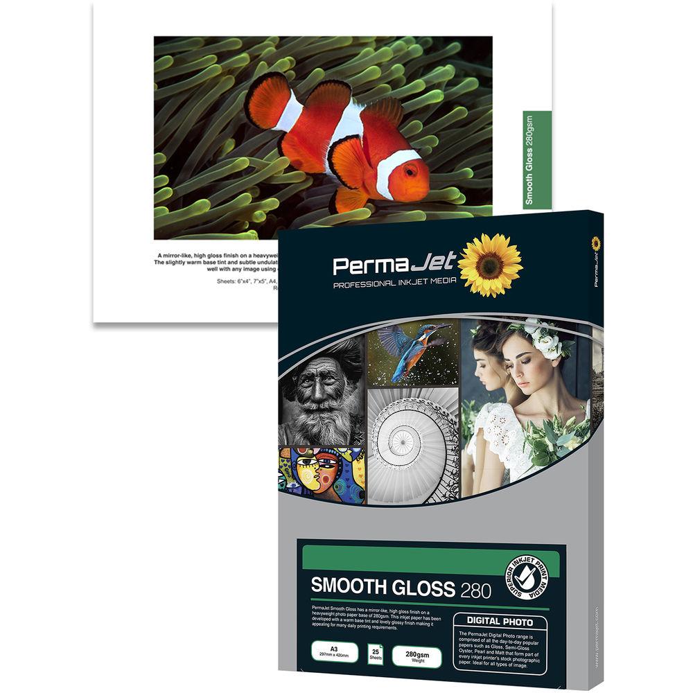 PermaJetUSA Smooth Gloss 280 Digital Photo Paper