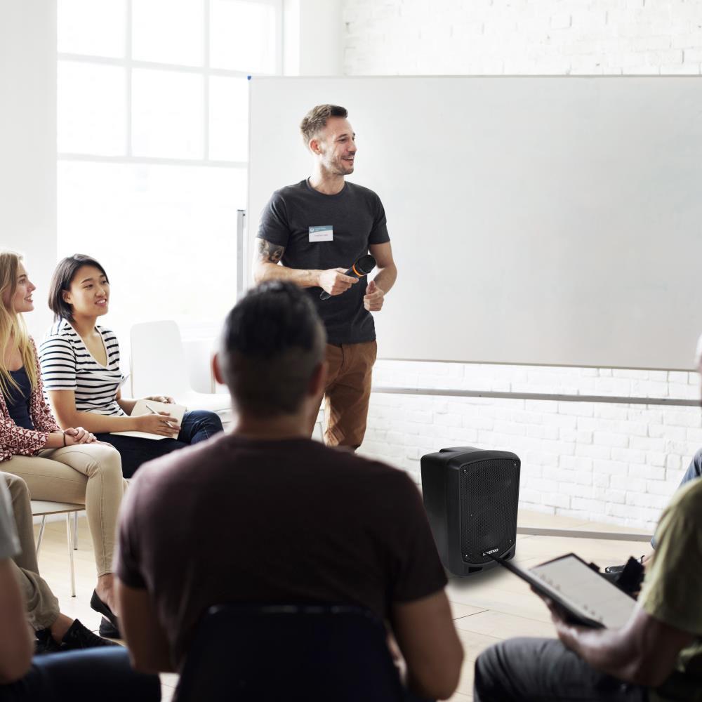 Pyle Pro PSBT65A Portable 6.5" 2-Way 600W Wireless and Bluetooth-Enabled Karaoke PA System