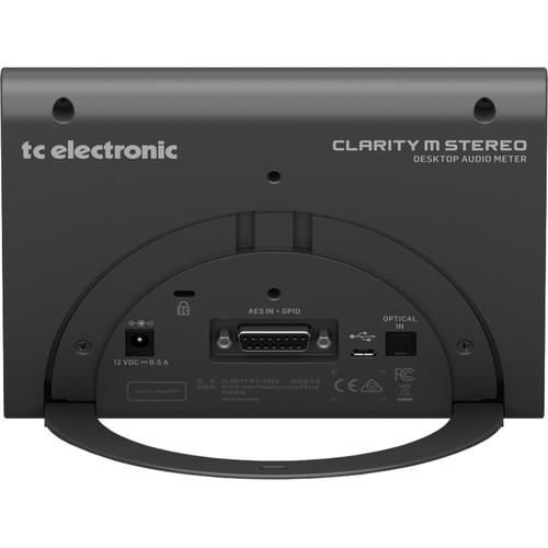 TC Electronic CLARITY M STEREO - Desktop Audio Meter for Stereo Applications