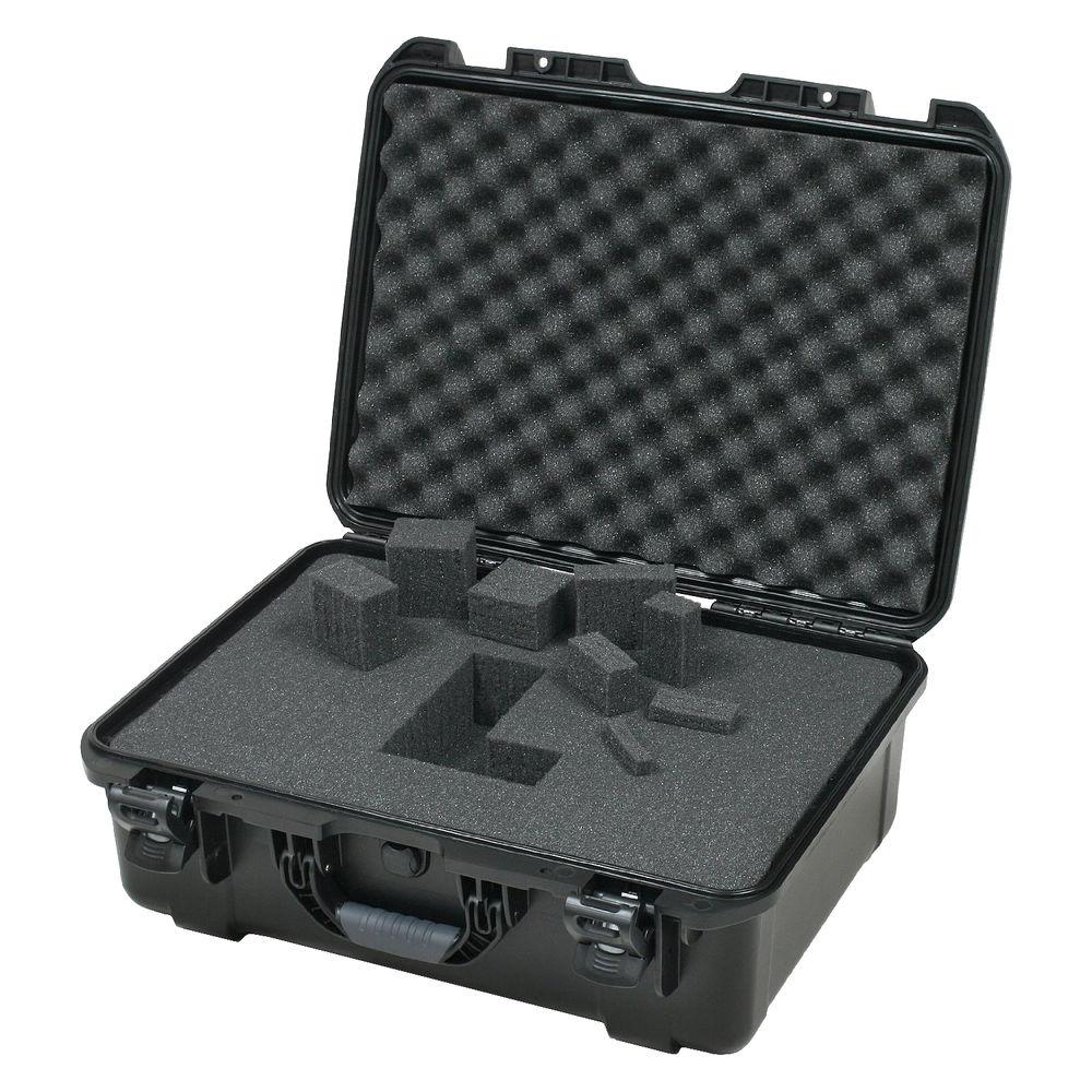 Turtle 539 ATA-Certified Waterproof Customizable Hard Case with Cubed Foam Insert