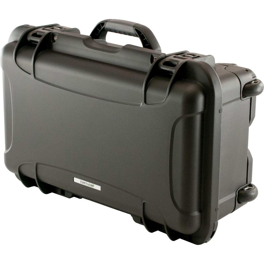 Turtle W735 Wheeled Waterproof Customizable Hard Case with Cubed Foam Insert