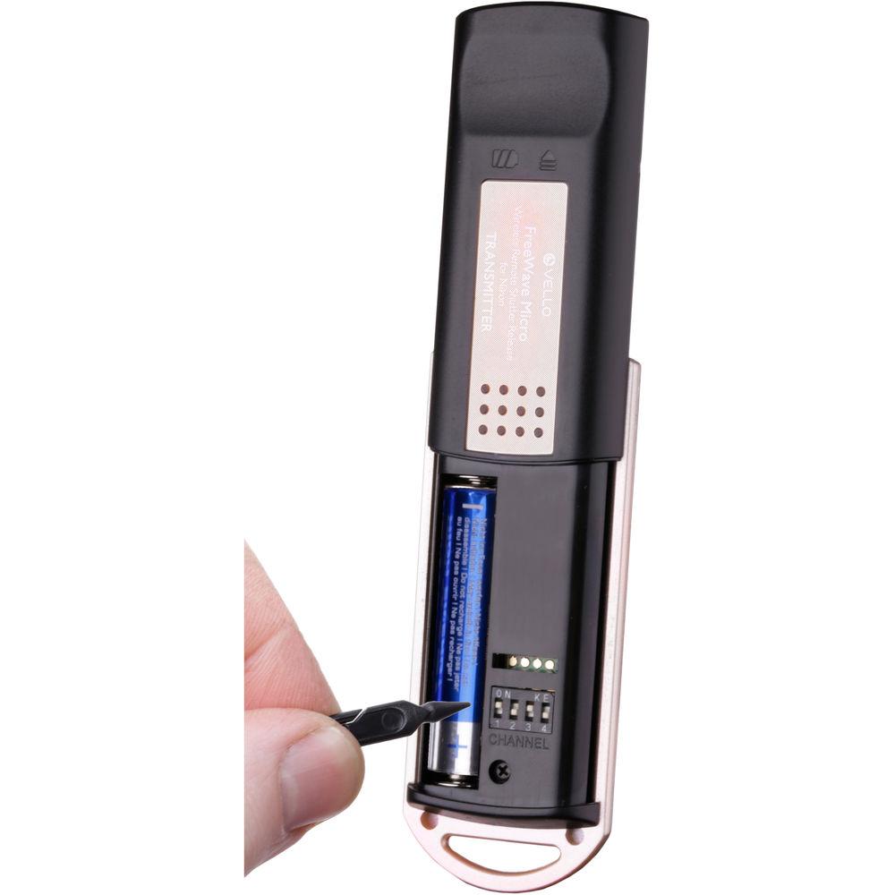 Vello FreeWave Micro Wireless Remote Shutter Release for Select Nikon DSLRs