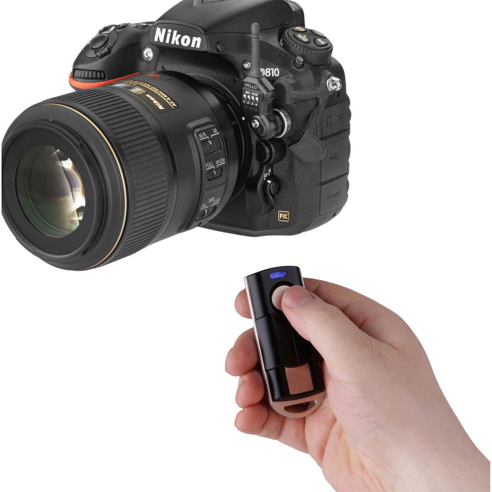 Vello FreeWave Micro Wireless Remote Shutter Release for Select Nikon DSLRs