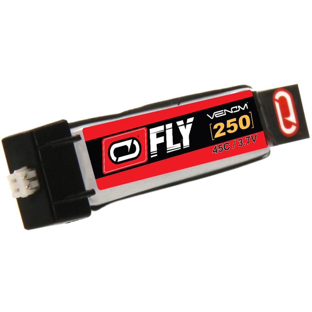 Venom Group Fly 3.7V 250mAh 45C 1S LiPo Battery with E-Flite MCX Plug