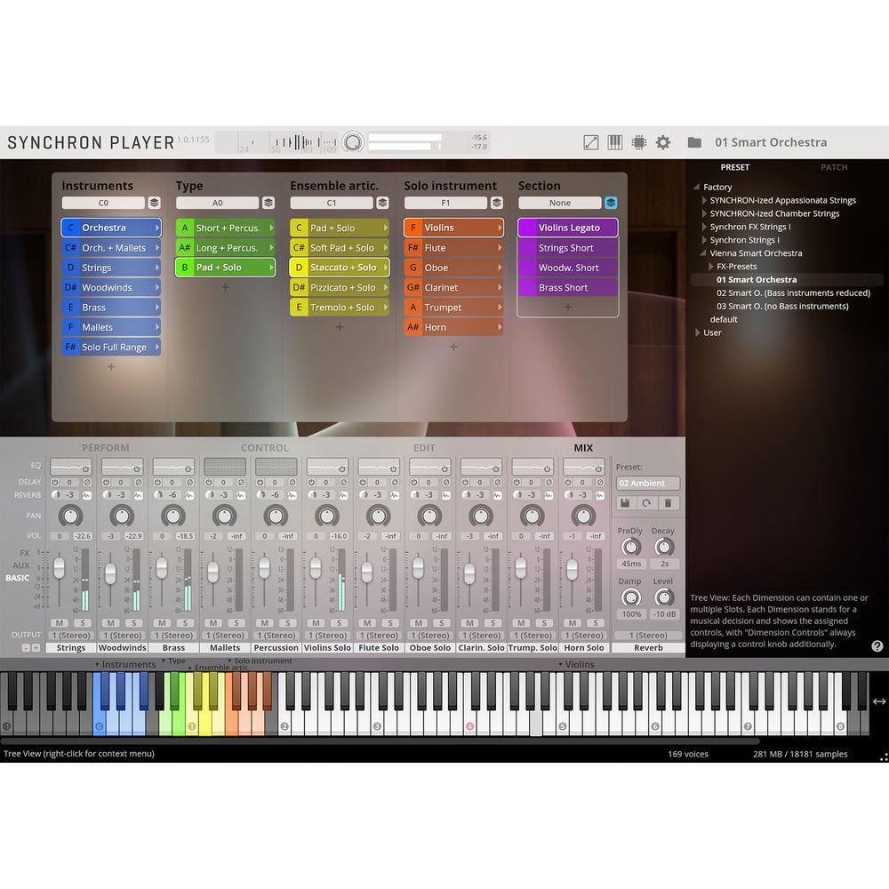 Vienna Symphonic Library Vienna Smart Orchestra 140-Piece Orchestra Virtual Instrument