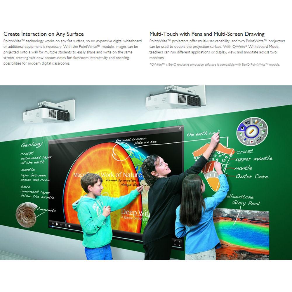 BenQ LH890UST 1080p 4000-Lumen Interactive Ultra-Short Throw Laser Projector