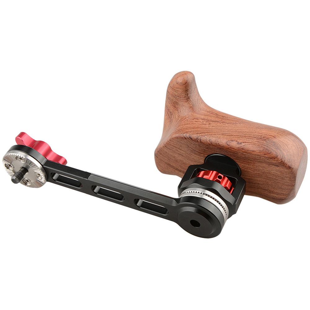 CAMVATE Wooden Handgrip with Rosette Extension Arm