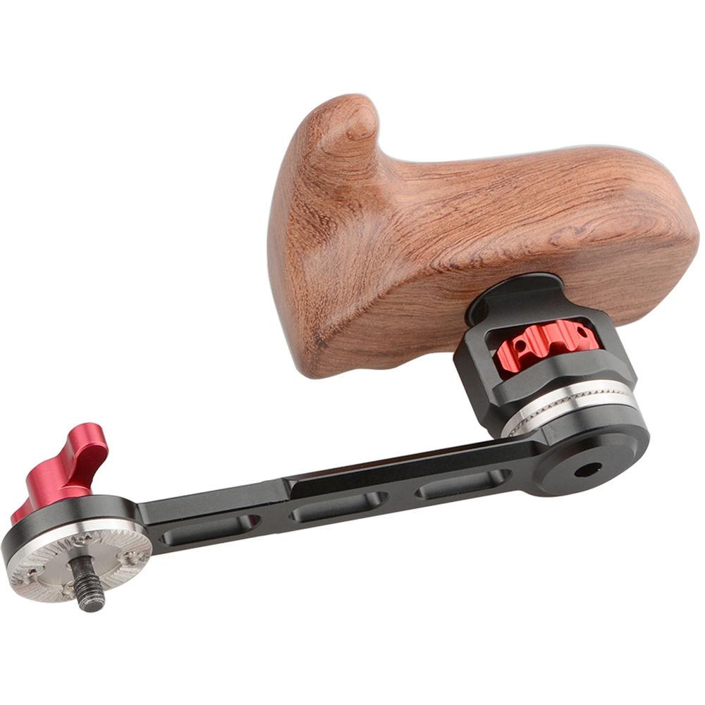 CAMVATE Wooden Handgrip with Rosette Extension Arm