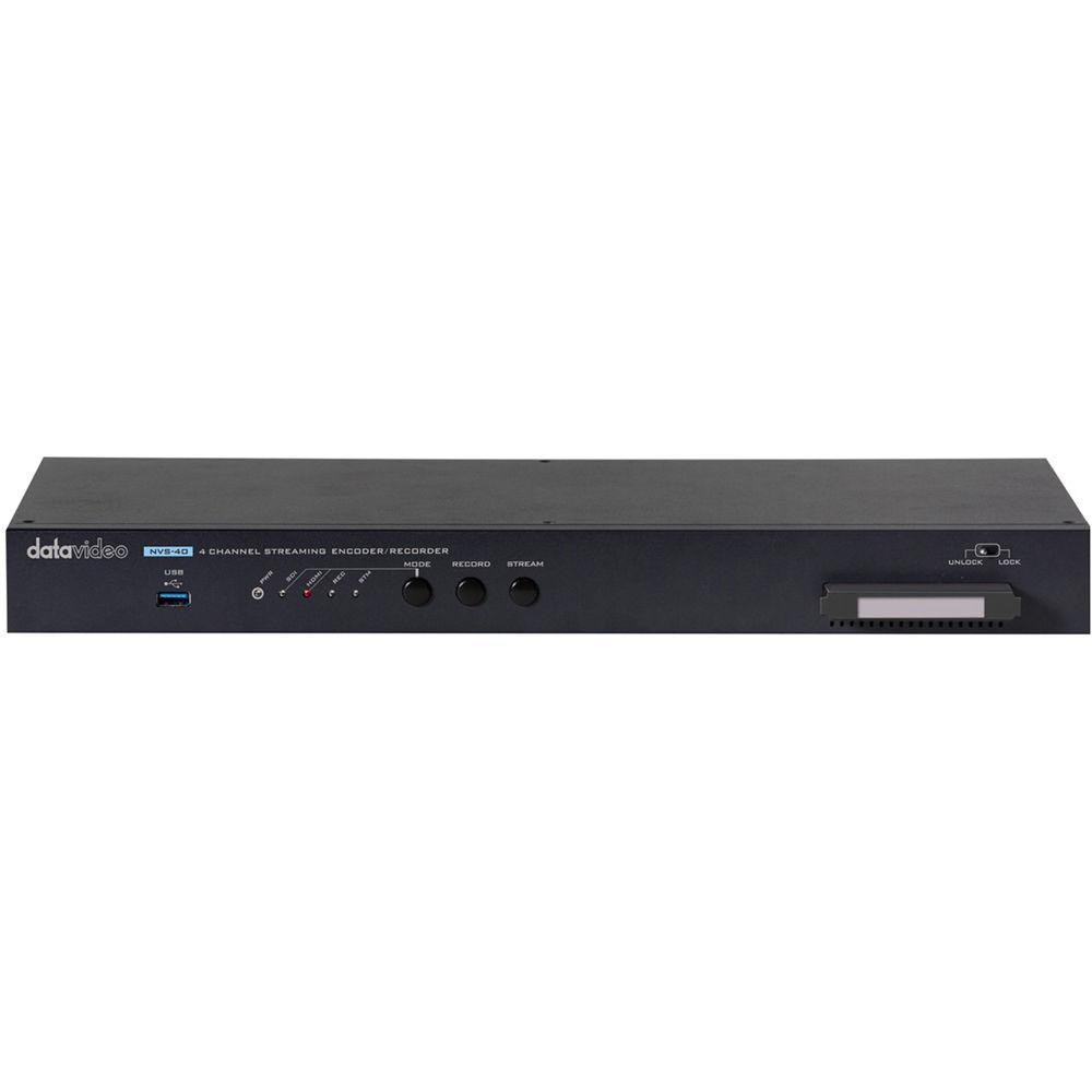 Datavideo 4 Channel Streaming Encoder And Recorder